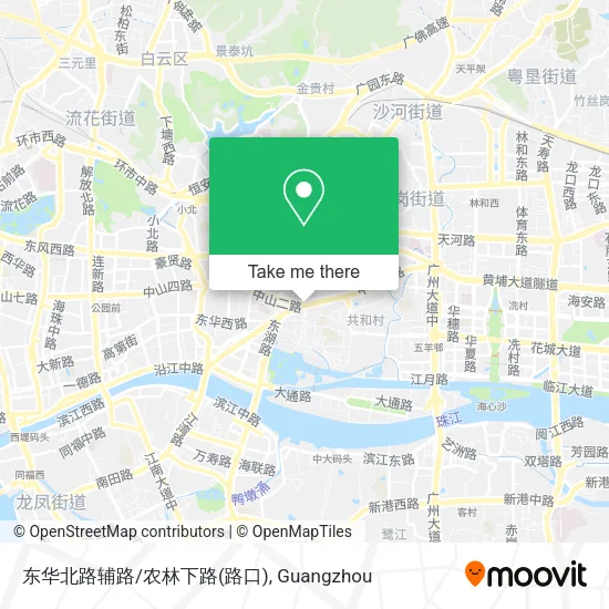 东华北路辅路/农林下路(路口) map
