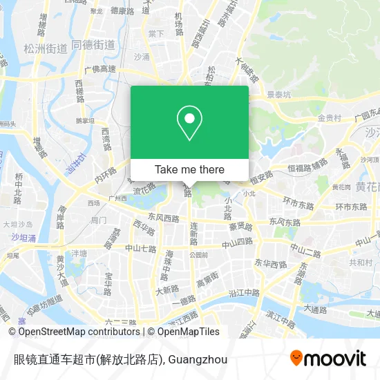 眼镜直通车超市(解放北路店) map