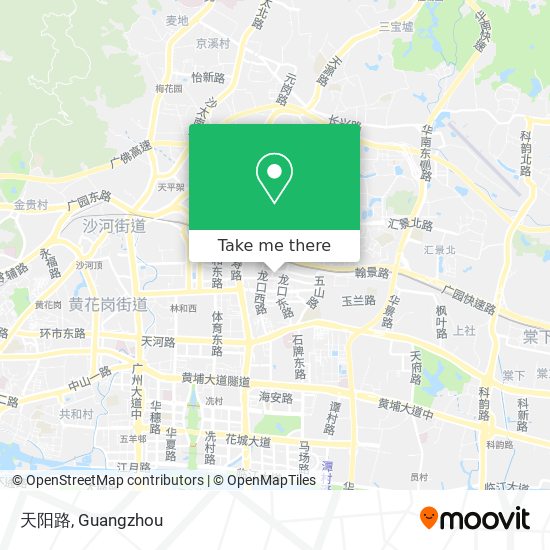 天阳路 map