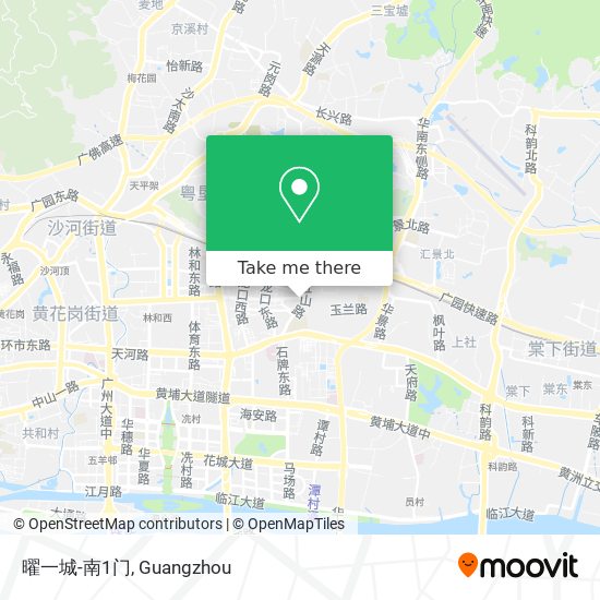 曜一城-南1门 map