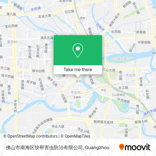 佛山市南海区快帮害虫防治有限公司 map
