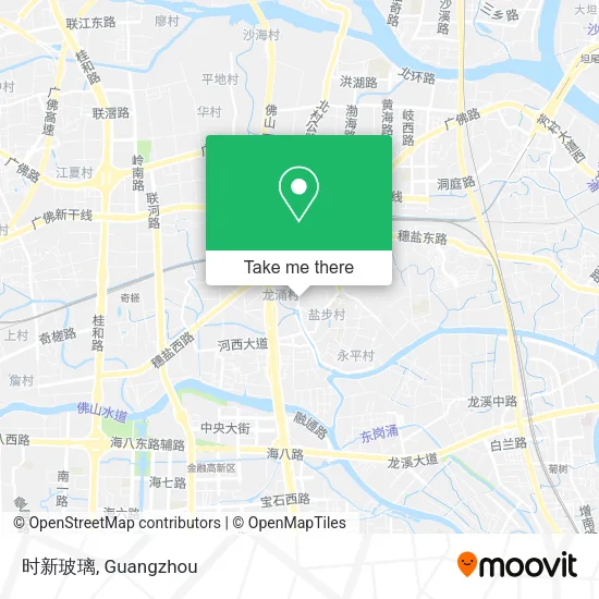 时新玻璃 map