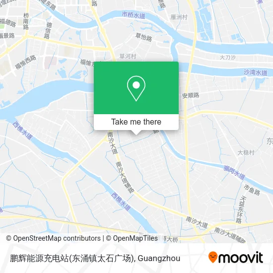 鹏辉能源充电站(东涌镇太石广场) map