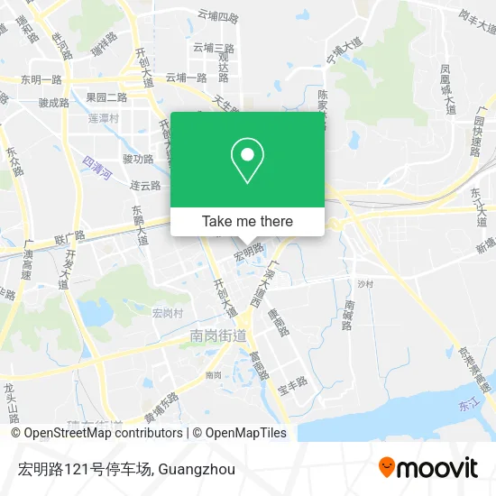 宏明路121号停车场 map