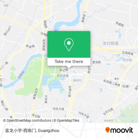 嘉龙小学-西南门 map