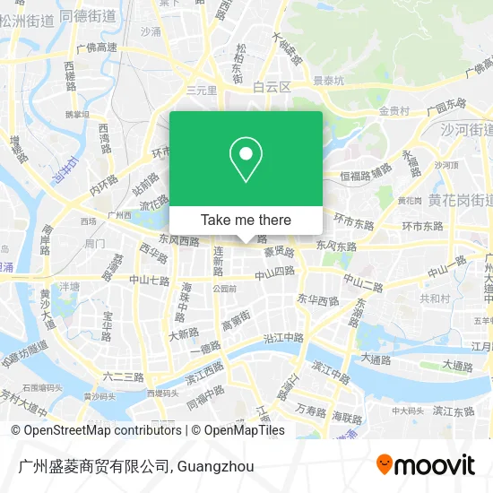 广州盛菱商贸有限公司 map