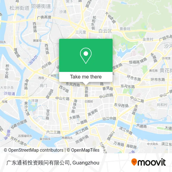 广东通裕投资顾问有限公司 map