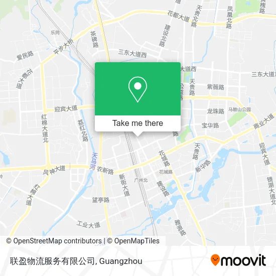 联盈物流服务有限公司 map