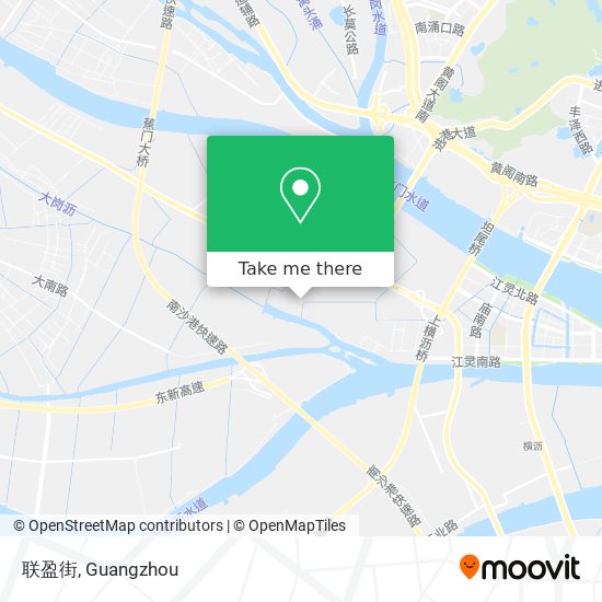 联盈街 map