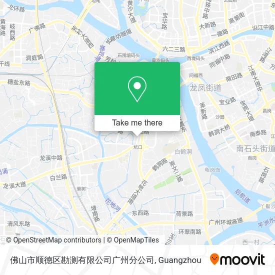 佛山市顺德区勘测有限公司广州分公司 map