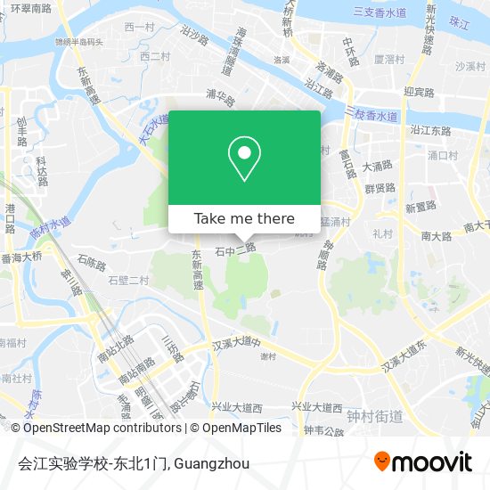 会江实验学校-东北1门 map