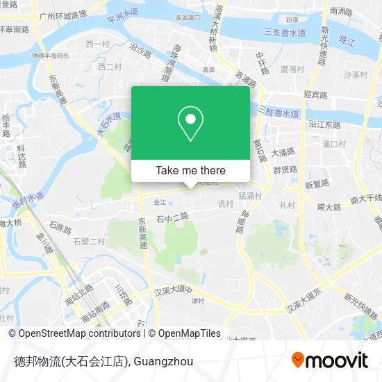 德邦物流(大石会江店) map