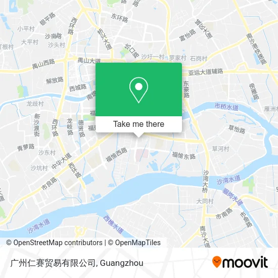 广州仁赛贸易有限公司 map