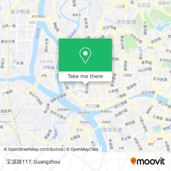 宝源路117 map
