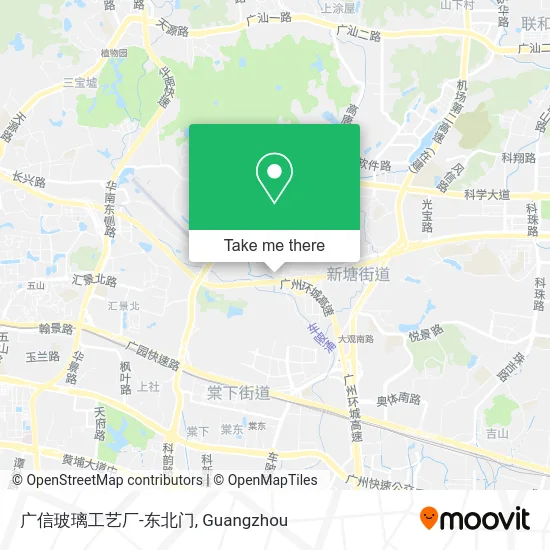 广信玻璃工艺厂-东北门 map