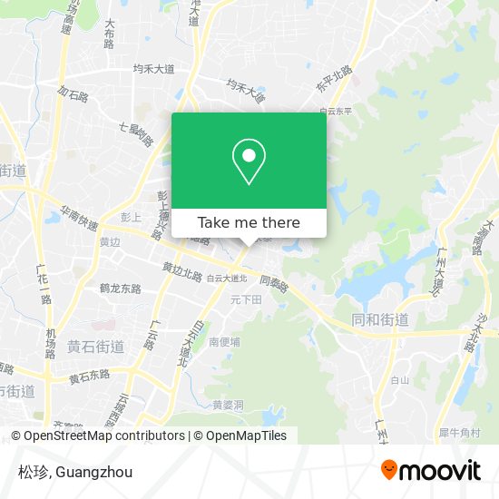 松珍 map