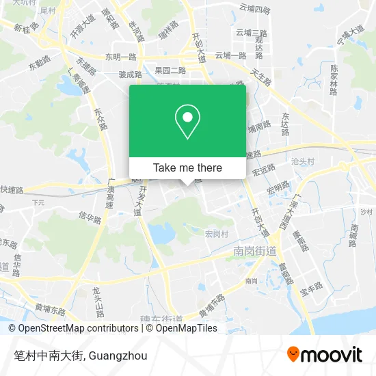 笔村中南大街 map