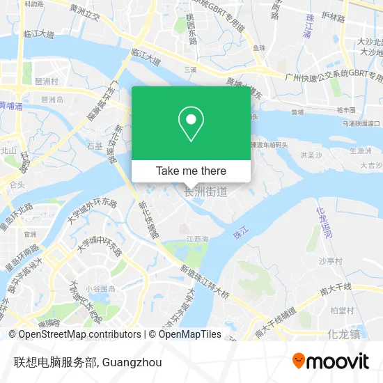 联想电脑服务部 map