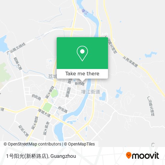 1号阳光(新桥路店) map