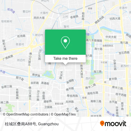 桂城区叠南A88号 map