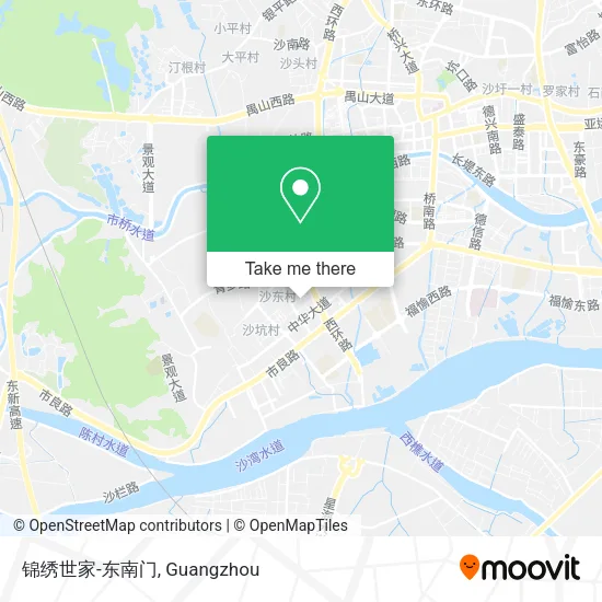 锦绣世家-东南门 map
