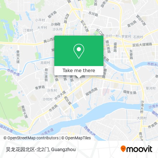 昊龙花园北区-北2门 map