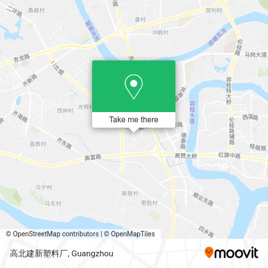 高北建新塑料厂 map