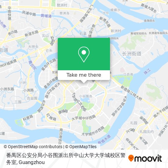 番禺区公安分局小谷围派出所中山大学大学城校区警务室 map
