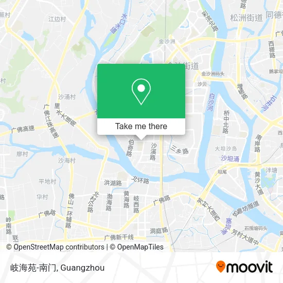 岐海苑-南门 map