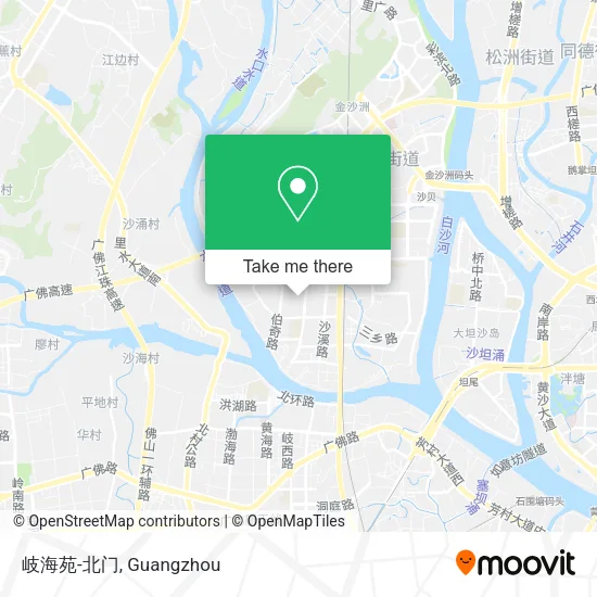 岐海苑-北门 map