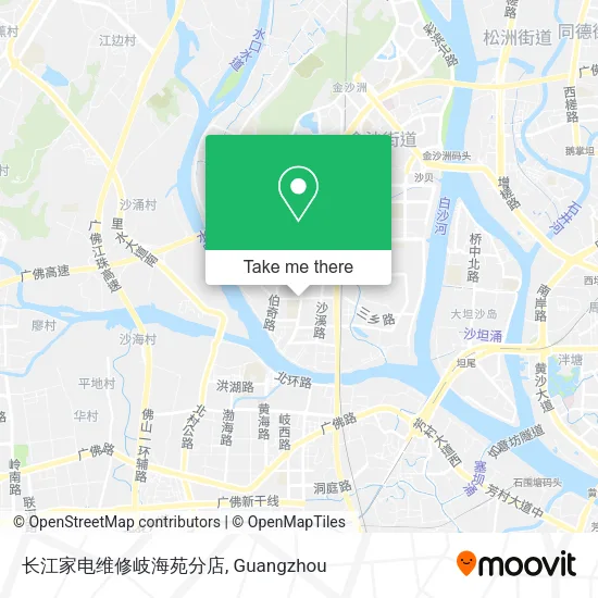 长江家电维修岐海苑分店 map