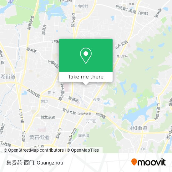 集贤苑-西门 map