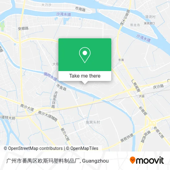 广州市番禺区欧斯玛塑料制品厂 map