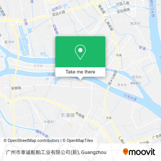广州市泰诚船舶工业有限公司(新) map