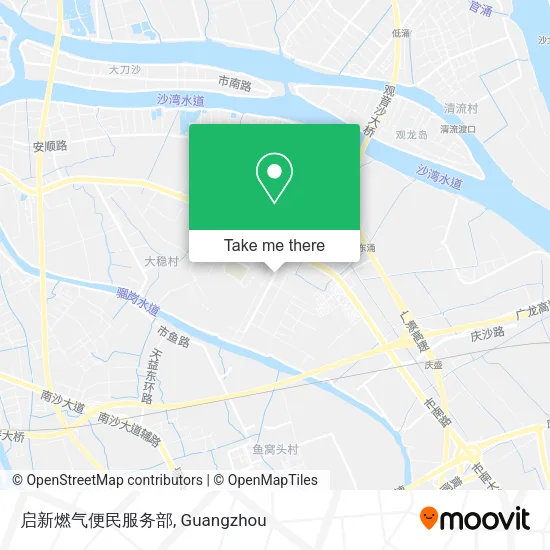 启新燃气便民服务部 map