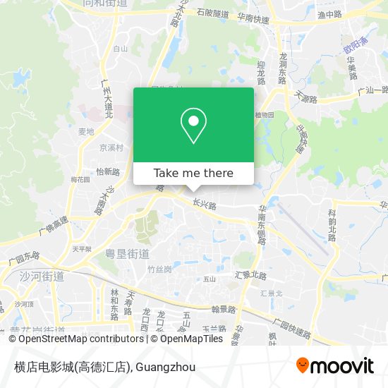 横店电影城(高德汇店) map