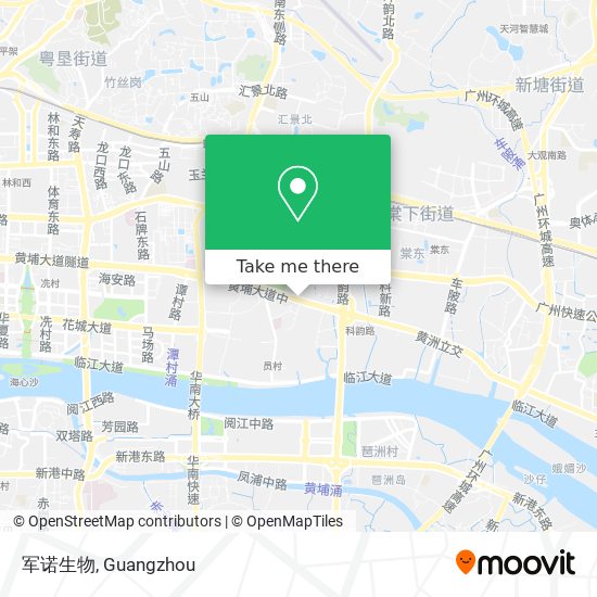 军诺生物 map