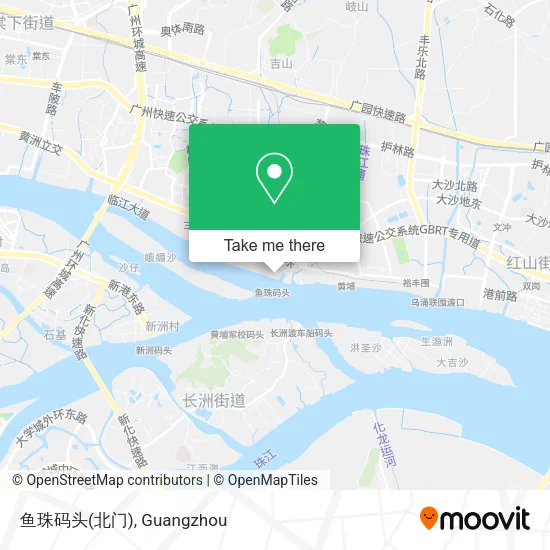鱼珠码头(北门) map