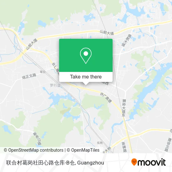 联合村葛岗社田心路仓库-B仓 map