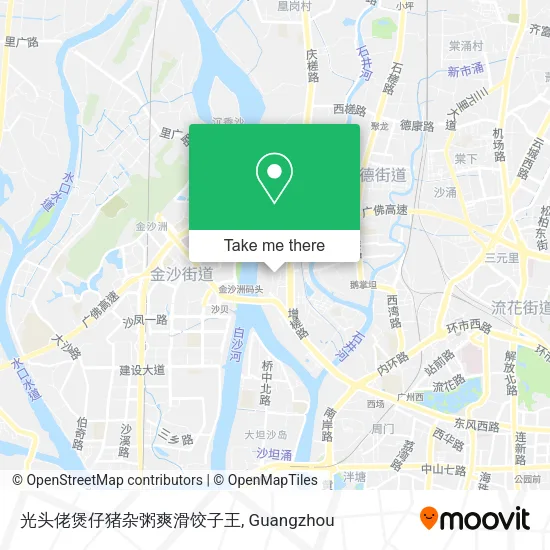光头佬煲仔猪杂粥爽滑饺子王 map