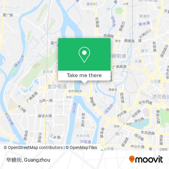 华糖街 map