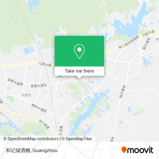 和记烟酒糖 map