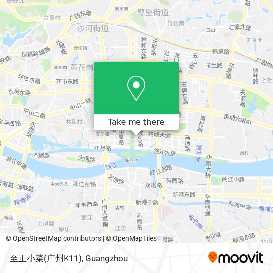 至正小菜(广州K11) map