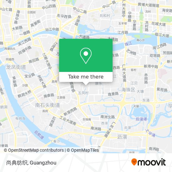 尚典纺织 map