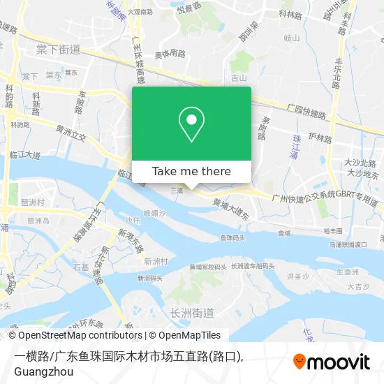 一横路/广东鱼珠国际木材市场五直路(路口) map