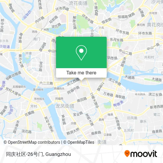 同庆社区-26号门 map