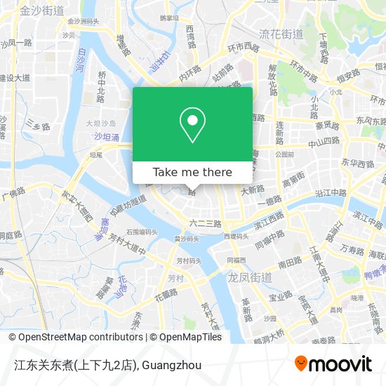 江东关东煮(上下九2店) map