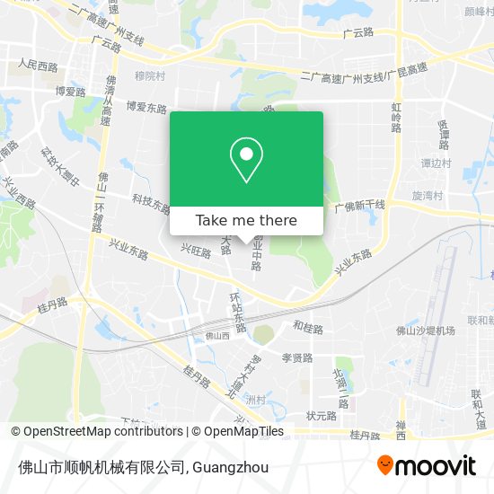 佛山市顺帆机械有限公司 map
