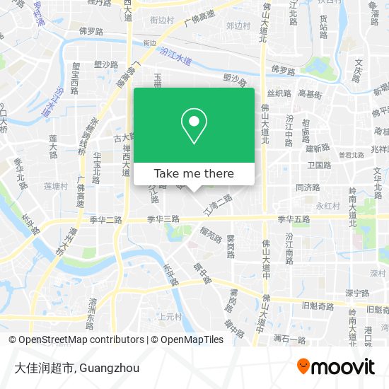 大佳润超市 map