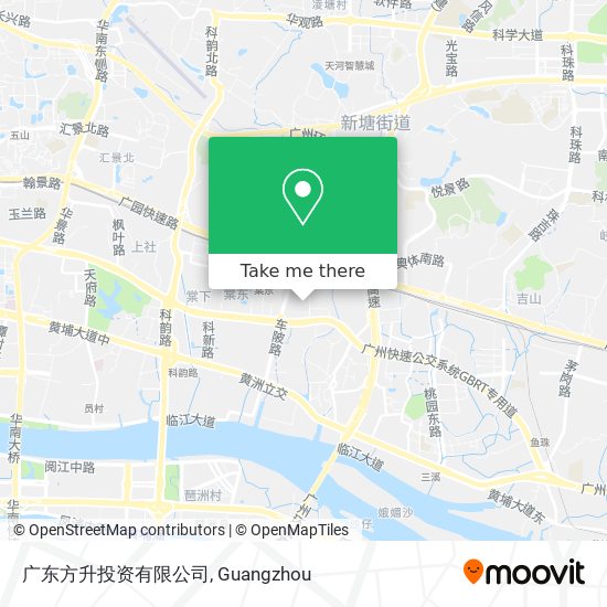 广东方升投资有限公司 map